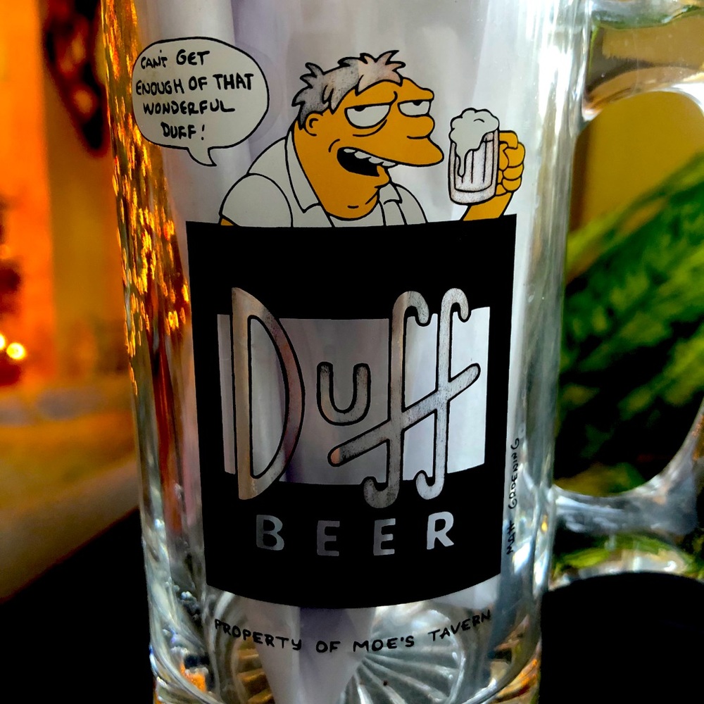 The Simpsons Duff Beer Mug